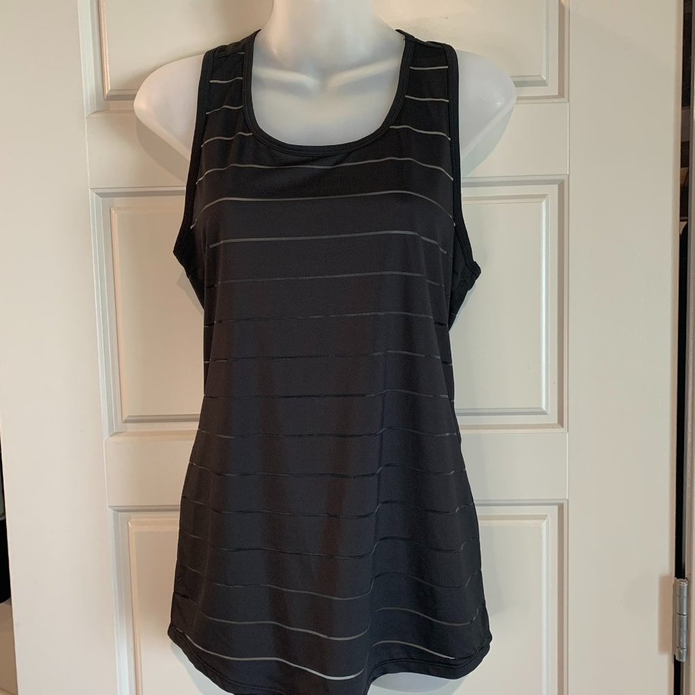 Black Reebok Racerback Tank